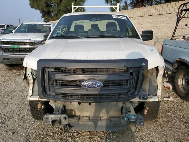 1FTMF1CM6DKD84297 - 2013 FORD F150 WHITE photo 5