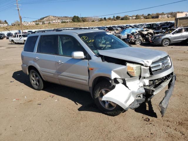 2HKYF18686H518174 - 2006 HONDA PILOT EX SILVER photo 4