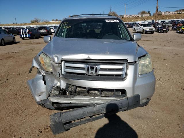 2HKYF18686H518174 - 2006 HONDA PILOT EX SILVER photo 5