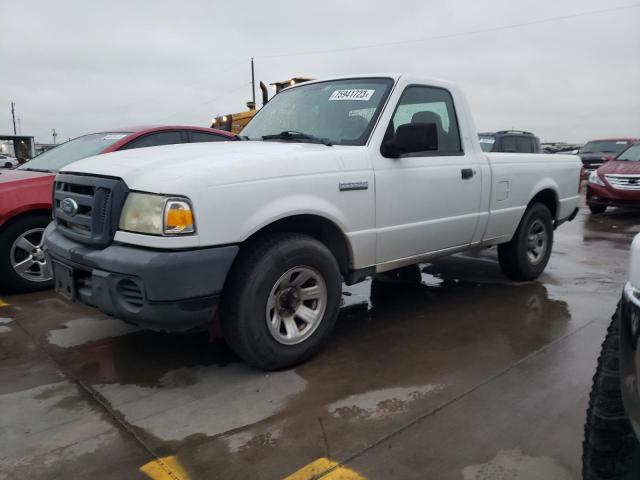 1FTYR10D69PA35356 - 2009 FORD RANGER WHITE photo 1