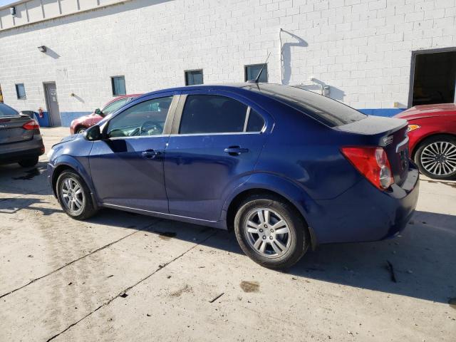 1G1JC5SH1D4255498 - 2013 CHEVROLET SONIC LT BLUE photo 2