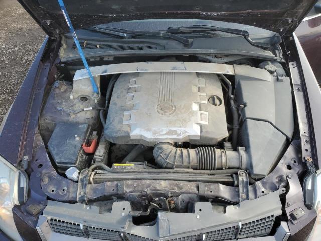 1G6DF577680187954 - 2008 CADILLAC CTS PURPLE photo 11