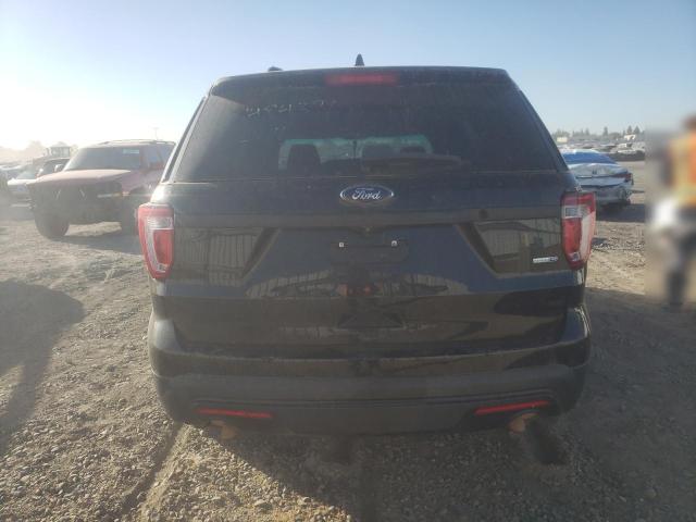 1FM5K8ARXGGB43904 - 2016 FORD EXPLORER POLICE INTERCEPTOR BLACK photo 6