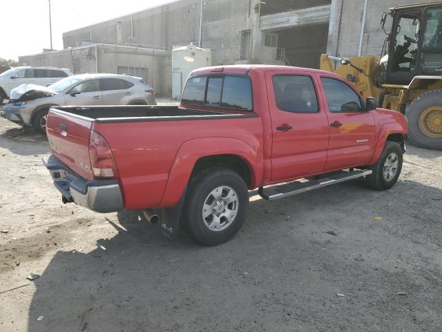 5TELU42N66Z305447 - 2006 TOYOTA TACOMA DOUBLE CAB RED photo 3