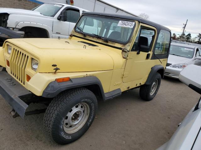 2J4FY19P4NJ528817 - 1992 JEEP WRANGLER / S YELLOW photo 1