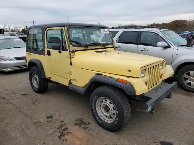 2J4FY19P4NJ528817 - 1992 JEEP WRANGLER / S YELLOW photo 4