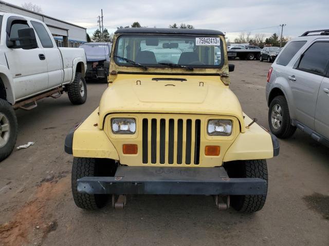 2J4FY19P4NJ528817 - 1992 JEEP WRANGLER / S YELLOW photo 5