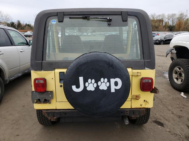 2J4FY19P4NJ528817 - 1992 JEEP WRANGLER / S YELLOW photo 6