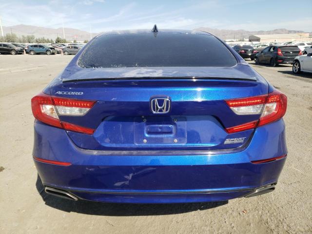 1HGCV1F47MA035635 - 2021 HONDA ACCORD SPORT SE BLUE photo 6