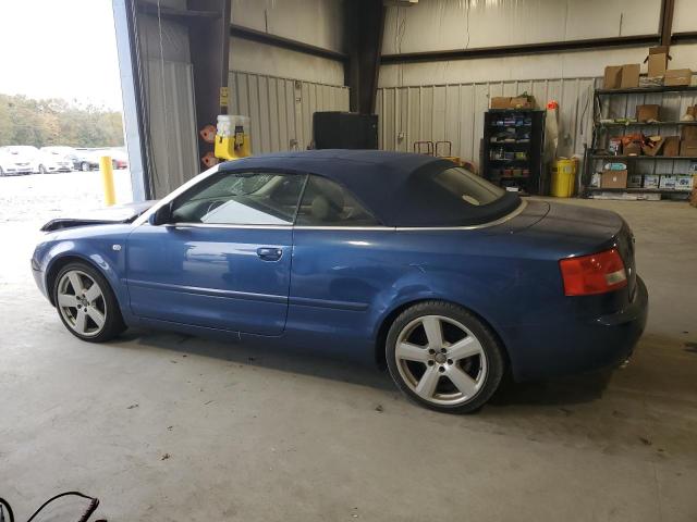 WAUDT48H96K011485 - 2006 AUDI A4 QUATTRO BLUE photo 2