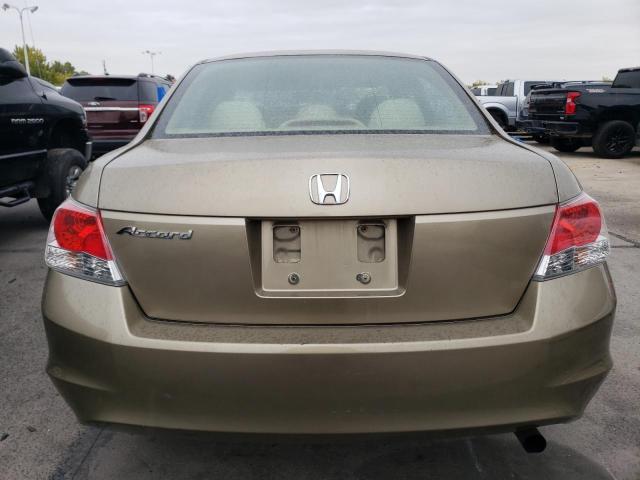 1HGCP2F3XAA003782 - 2010 HONDA ACCORD LX GOLD photo 6