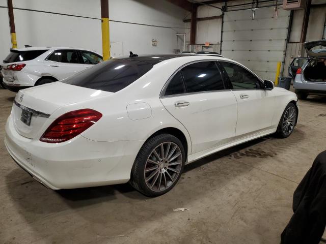 WDDUG8CB8EA048247 - 2014 MERCEDES-BENZ S 550 WHITE photo 3