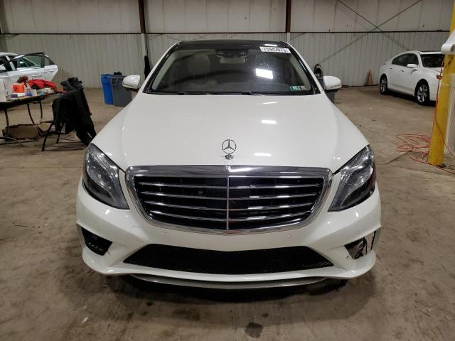 WDDUG8CB8EA048247 - 2014 MERCEDES-BENZ S 550 WHITE photo 5