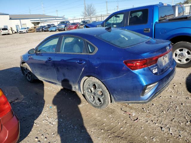 3KPF24ADXME369412 - 2021 KIA FORTE FE BLUE photo 2