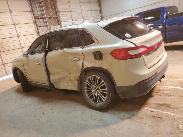2LMTJ6LR5GBL50420 - 2016 LINCOLN MKX RESERVE 米色 照片 2