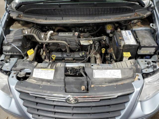 2A4GP54L16R718385 - 2006 CHRYSLER TOWN & COU TOURING BLUE photo 12