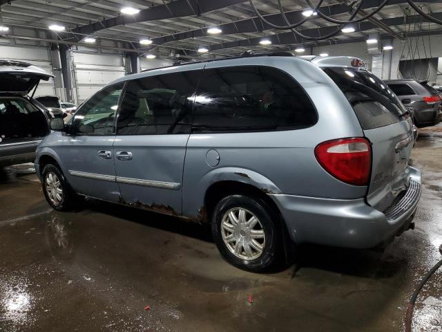 2A4GP54L16R718385 - 2006 CHRYSLER TOWN & COU TOURING BLUE photo 2