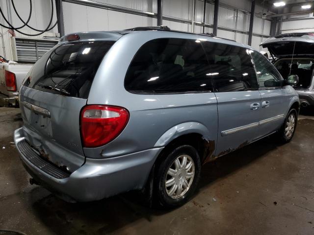 2A4GP54L16R718385 - 2006 CHRYSLER TOWN & COU TOURING BLUE photo 3