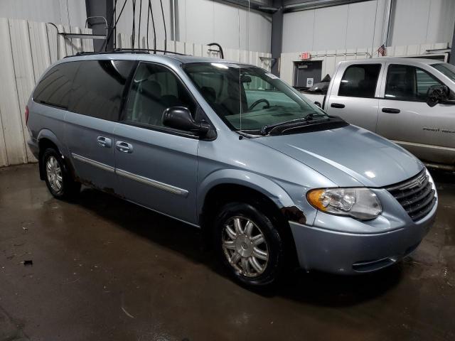 2A4GP54L16R718385 - 2006 CHRYSLER TOWN & COU TOURING BLUE photo 4