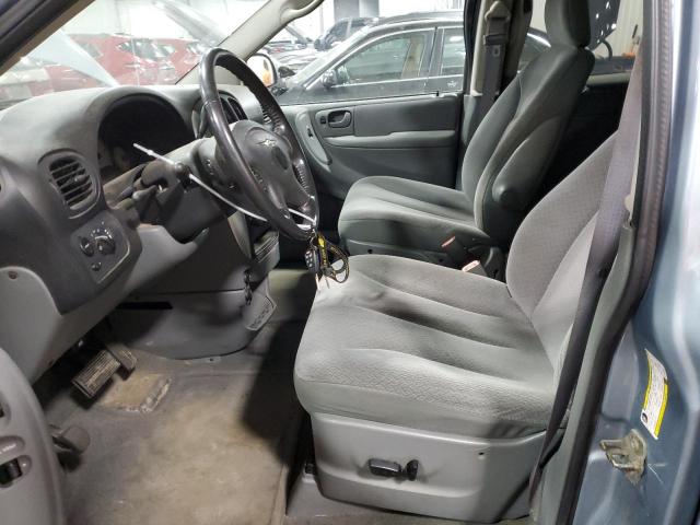 2A4GP54L16R718385 - 2006 CHRYSLER TOWN & COU TOURING BLUE photo 7