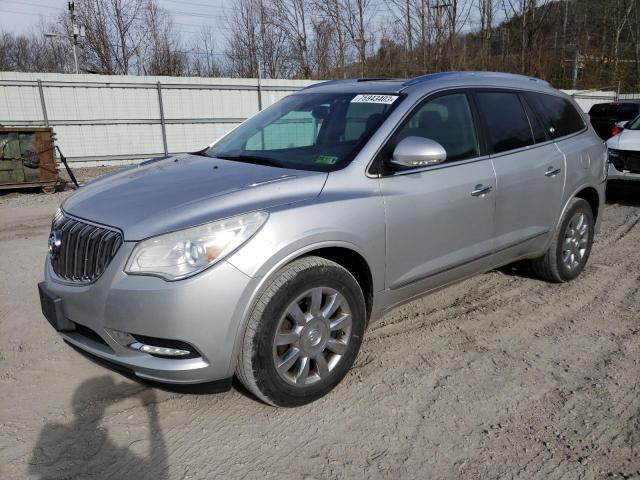 5GAKVBKDXFJ277670 - 2015 BUICK ENCLAVE SILVER photo 1