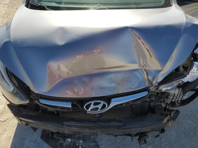 KMHDH4AE7EU128338 - 2014 HYUNDAI ELANTRA SE SILVER photo 11