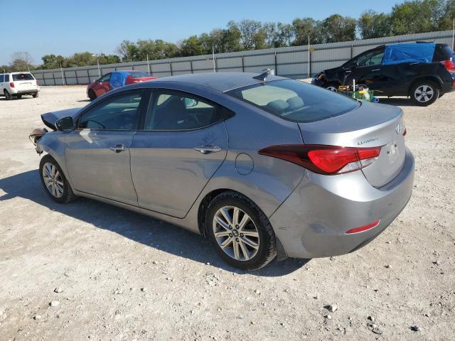 KMHDH4AE7EU128338 - 2014 HYUNDAI ELANTRA SE SILVER photo 2