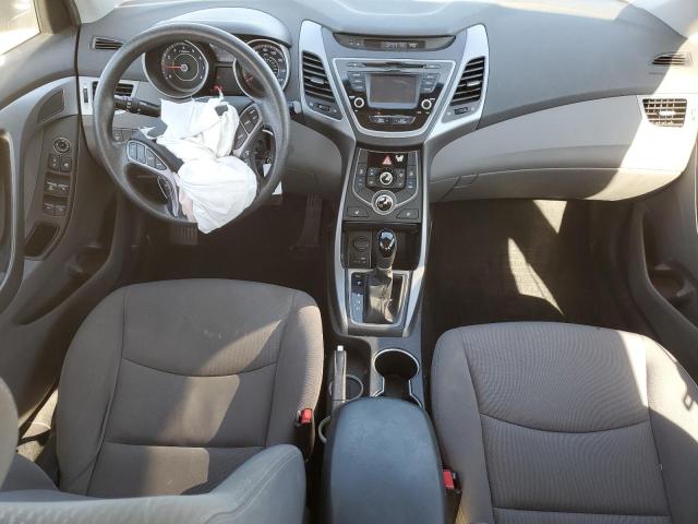 KMHDH4AE7EU128338 - 2014 HYUNDAI ELANTRA SE SILVER photo 8