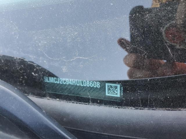 5LMCJ2C94HUL08608 - 2017 LINCOLN MKC SELECT فضي صورة 13