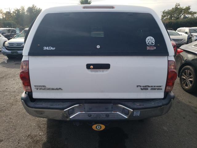5TETU62N17Z386726 - 2007 TOYOTA TACOMA PRERUNNER ACCESS CAB WHITE photo 6