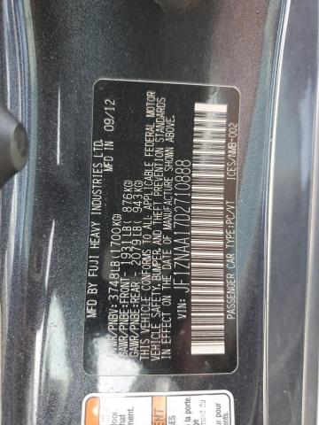 JF1ZNAA17D2710888 - 2013 TOYOTA SCION FR-S 灰色 照片 12