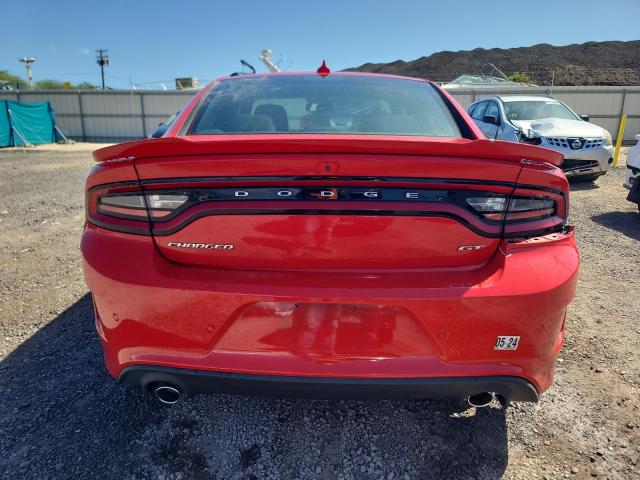 2C3CDXHG1NH109702 - 2022 DODGE CHARGER GT RED photo 6