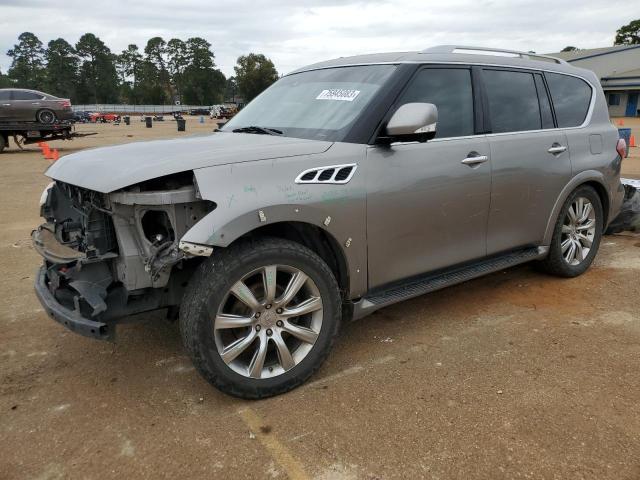 JN8AZ2NE9C9023565 - 2012 INFINITI QX56 SILVER photo 1