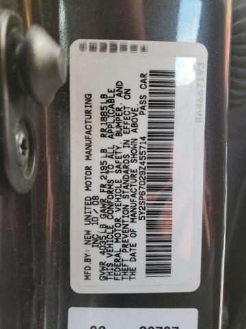 5Y2SP67029Z455714 - 2009 PONTIAC VIBE GRAY photo 12