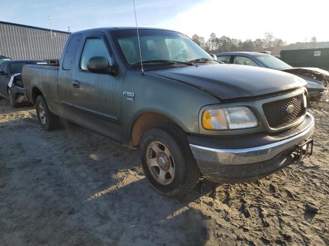 2FTRX17W62CA41912 - 2002 FORD F150 GREEN photo 4