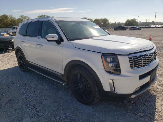 5XYP5DHC7MG106239 - 2021 KIA TELLURIDE SX WHITE photo 4