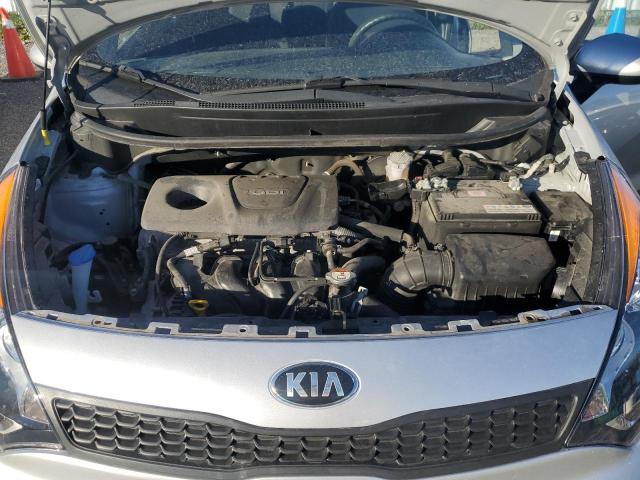 KNADM5A39G6724799 - 2016 KIA RIO LX SILVER photo 11