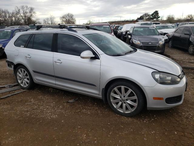 3VWML7AJ3CM616444 - 2012 VOLKSWAGEN JETTA TDI SILVER photo 4