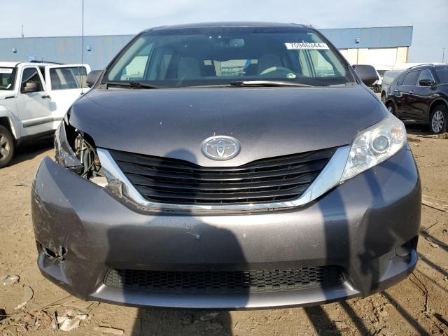 5TDKK3DC9ES491648 - 2014 TOYOTA SIENNA LE GRAY photo 5