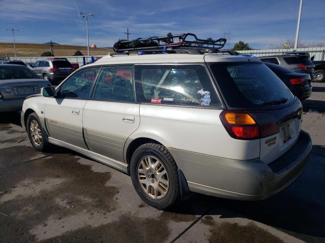 4S3BH806317663981 - 2001 SUBARU LEGACY OUTBACK H6 3.0 LL BEAN WHITE photo 2