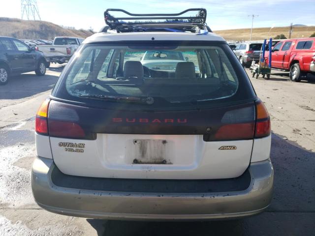 4S3BH806317663981 - 2001 SUBARU LEGACY OUTBACK H6 3.0 LL BEAN WHITE photo 6