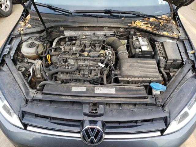 3VW217AUXHM064570 - 2017 VOLKSWAGEN GOLF S GRAY photo 11