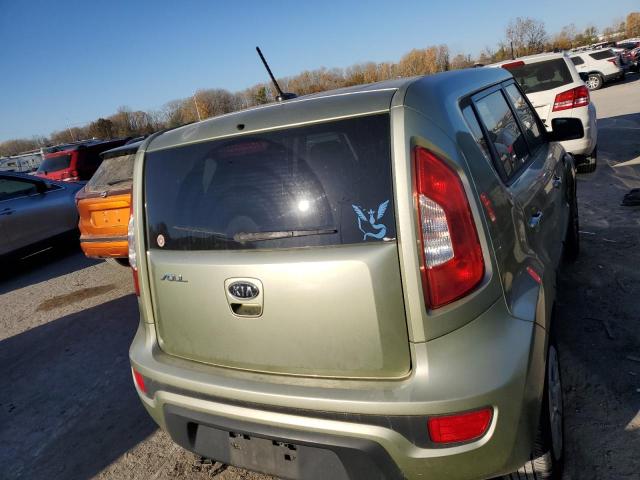 KNDJT2A55C7380451 - 2012 KIA SOUL GREEN photo 6