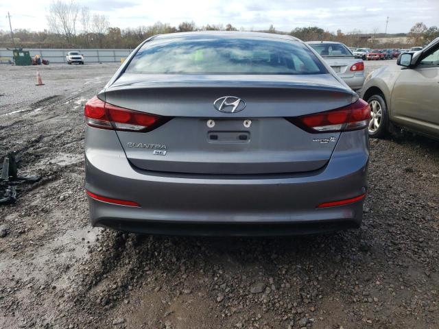 5NPD74LF9JH347366 - 2018 HYUNDAI ELANTRA SE GRAY photo 6