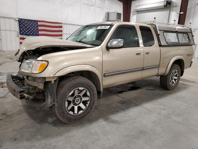 5TBBT44133S345429 - 2003 TOYOTA TUNDRA ACCESS CAB SR5 TAN photo 1