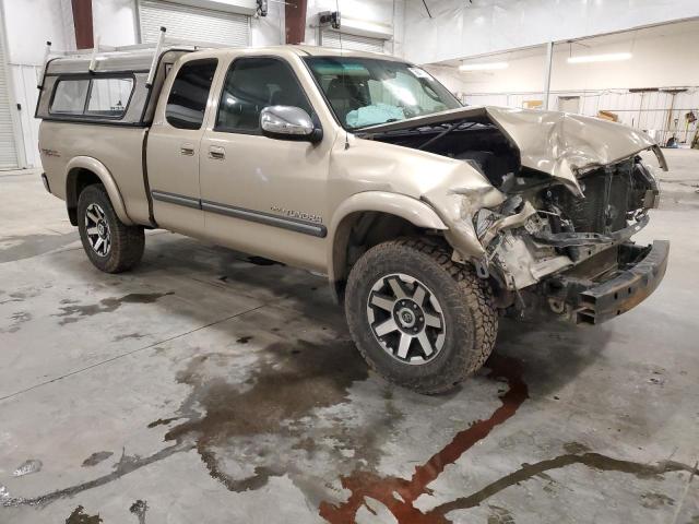 5TBBT44133S345429 - 2003 TOYOTA TUNDRA ACCESS CAB SR5 TAN photo 4