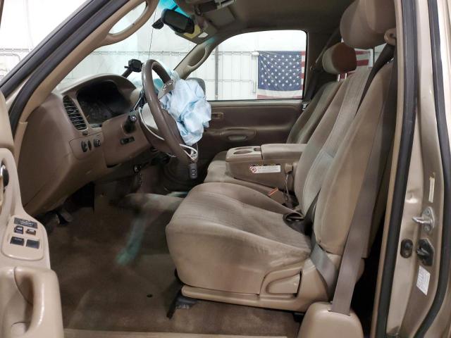 5TBBT44133S345429 - 2003 TOYOTA TUNDRA ACCESS CAB SR5 TAN photo 7