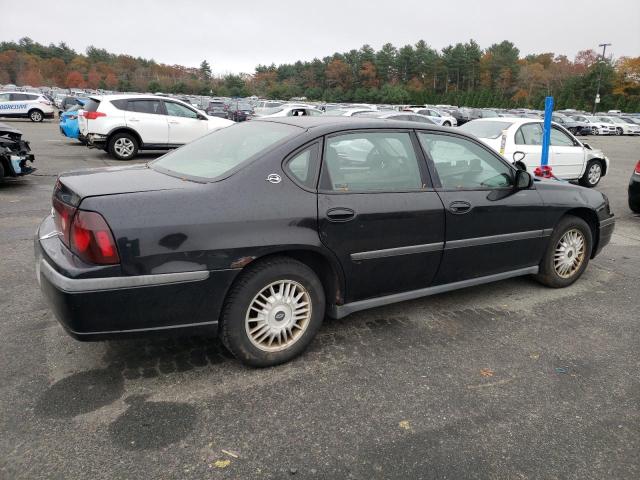 2G1WF55K219213449 - 2001 CHEVROLET IMPALA BLACK photo 3