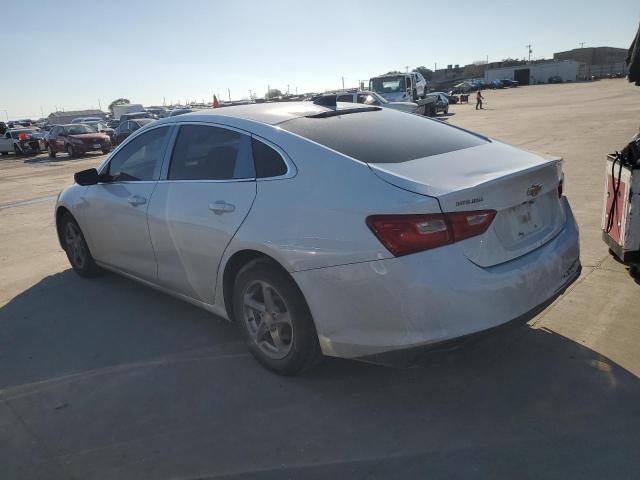 1G1ZB5STXHF137454 - 2017 CHEVROLET MALIBU LS WHITE photo 2