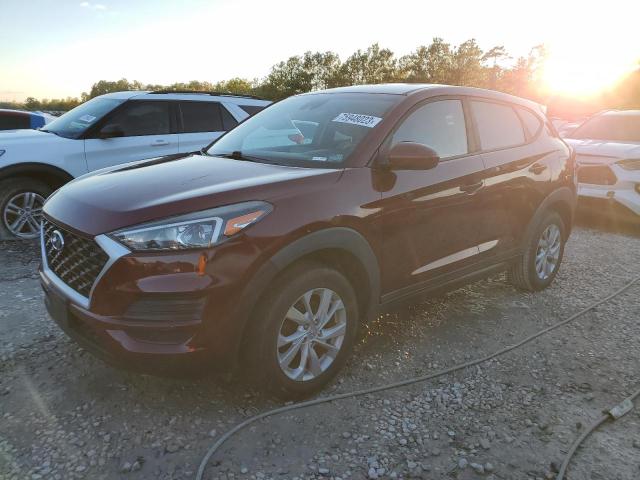 KM8J23A42KU842525 - 2019 HYUNDAI TUCSON SE MAROON photo 1